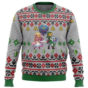 Zelda and Link Ugly Christmas Sweater